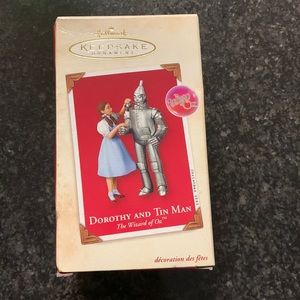 Hallmark Keepsake. Wizard of Oz. Dorothy and Tin Man.